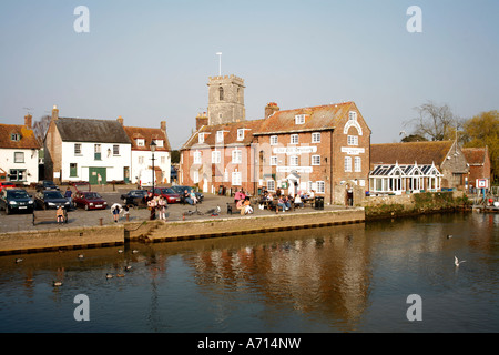 Wareham Quay Wareham Dorset Angleterre Banque D'Images