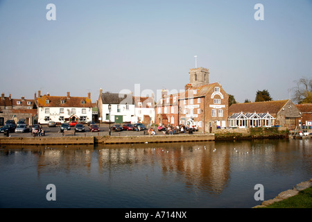 Wareham Quay Wareham Dorset Angleterre Banque D'Images