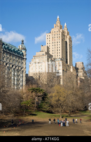 L'El Dorado sur Central Park West Banque D'Images