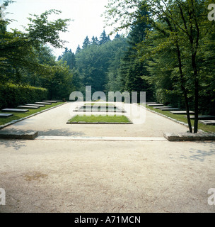 'Géographie / voyage, Allemagne, Bavière, Flossenburg, lieu mémorial du camp de concentration, Haut-Palatinat, construit en mai 1938, evac Banque D'Images