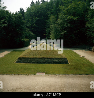 'Géographie / voyage, Allemagne, Bavière, Flossenburg, lieu mémorial du camp de concentration, Haut-Palatinat, construit en mai 1938, evac Banque D'Images