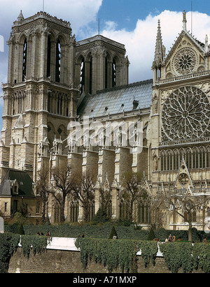 Géographie / voyages, France, Paris, notre Dame de Paris, construite 1177 - 1240, Banque D'Images