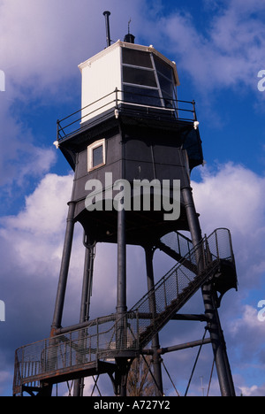 Victorian phare Feux structures Angleterre Essex Dovercourt Banque D'Images