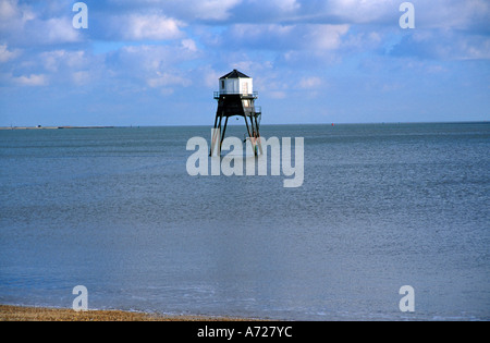 Victorian phare Feux structures Angleterre Essex Dovercourt Banque D'Images