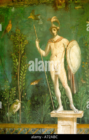 Chambre de Vénus fresco près du mont Vésuve Pompéi Campanie Italie Banque D'Images