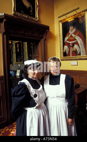 L'Europe, Angleterre, Hampshire, New Forest, Beaulieu. Palace House, bonnes de maison victorienne Banque D'Images