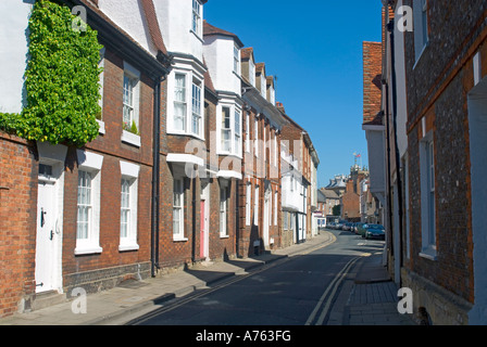 East St Helens Street, Abingdon, Oxfordshire, Angleterre. Banque D'Images