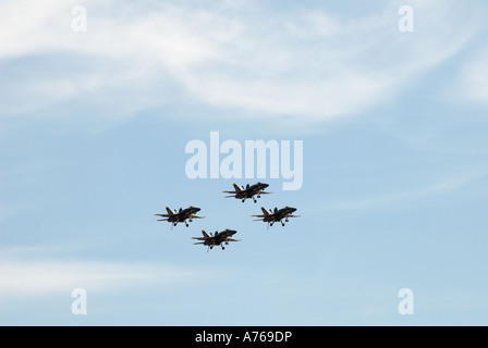 31 mars 2007 - L'équipe de démonstration en vol de l'US Navy, le Blue Angels, effectuer des démonstrations aériennes au cours de l'air show 2007. Banque D'Images