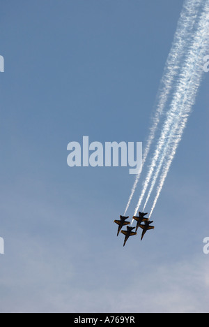 31 mars 2007 - L'équipe de démonstration en vol de l'US Navy, le Blue Angels, effectuer des démonstrations aériennes au cours de l'air show 2007. Banque D'Images