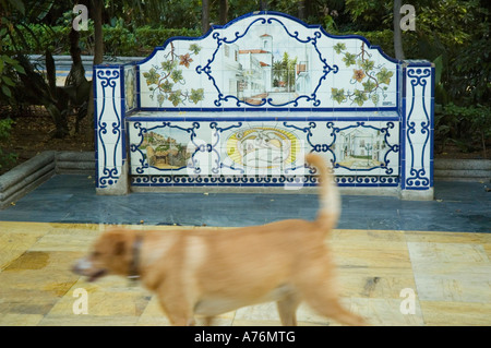 L'avenue Alameda Malaga Marbella Andalousie Espagne Région Province Banque D'Images