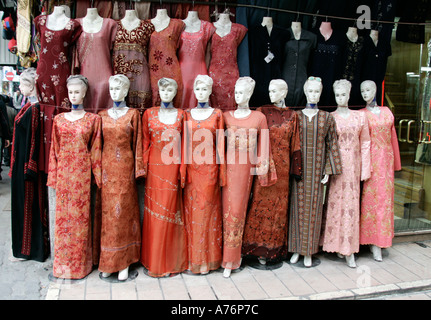 Ligne de la mode des mannequins dans Amman,Jordanie Banque D'Images