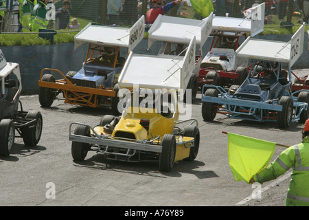 Mendips Raceway Shipham Angleterre GO UK 2005 Banque D'Images