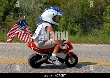 Nord Quatrième 4 Juillet 4 défilé de célébration Banque D'Images