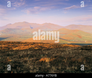 L'Irlande, le comté de Kerry, péninsule de Dingle, paysages préservés, de façon sauvage de l'Atlantique, la beauté dans la nature, Banque D'Images