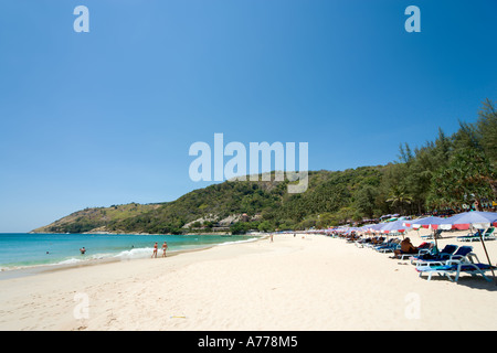 Nai Harn Beach près de l'Hôtel Le Royal Meridien Phuket Yacht Club, Phuket, Thailand Banque D'Images