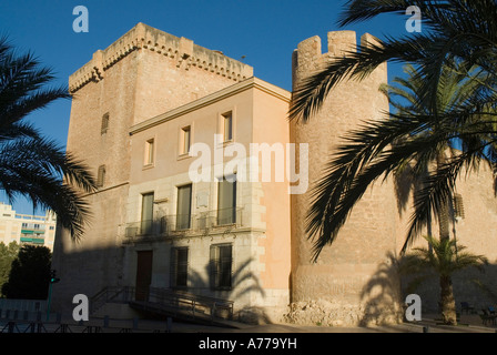 Forteresse de la palais d'Altamira Senoria Elche Alicante province Valencia Espagne Communauté Autonome Banque D'Images