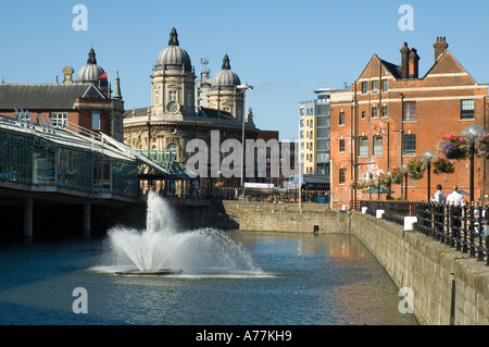 Prince's Quay dans la ville de Hull, Yorkshire, Angleterre, Royaume-Uni Banque D'Images