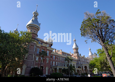 Henry B Plant Hall est le bâtiment principal sur le campus de l'Université de Tampa situé dans la ville de Tampa en Floride FL Banque D'Images