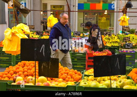 Marché Brunnenmarkt Josefstadt à Vienne Autriche UE Banque D'Images