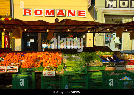 Marché Brunnenmarkt Josefstadt à Vienne Autriche UE Banque D'Images