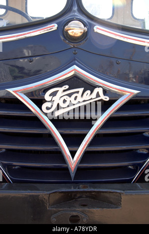 Badge camion Foden Banque D'Images