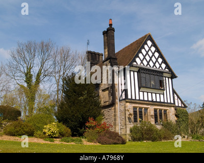 Un chalet au Village d'Ilam dans le Peak District, Derbyshire, Royaume-Uni Banque D'Images