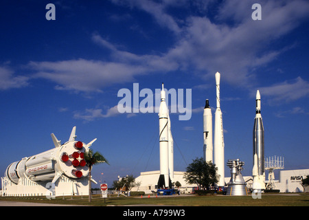 Etats-unis d'Amérique Floride NASA JFK le John F. Kennedy Space Center Banque D'Images