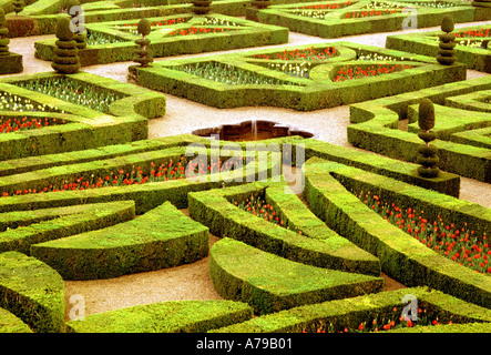 France val de loire et centre indre et loire chateau de Villandry france Europe Union européenne français images de voyages de l'UE franc Banque D'Images