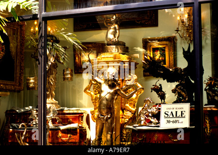 La Florida East Coast Gold Palm Beach FL Floride centre-ville de Worth Avenue Banque D'Images