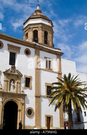 Dh RONDA ESPAGNE Iglesia de la Merced convent beffroi Banque D'Images