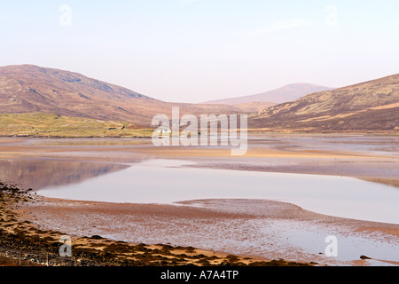 Tôt le matin, photo de Kyle of Durness à Sutherland en Écosse Banque D'Images