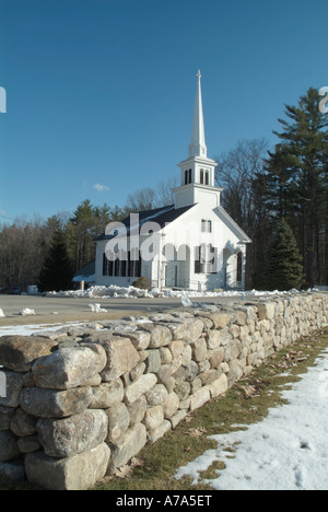 Quartier historique de Kensington, New Hampshire USA qui fait partie de la Nouvelle Angleterre Banque D'Images