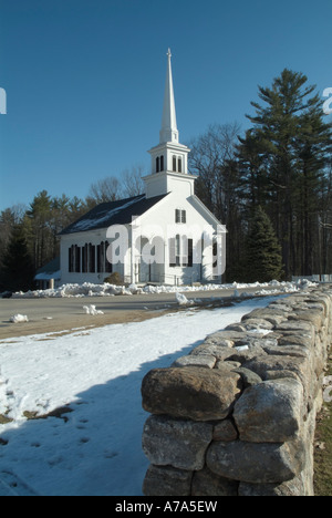 Quartier historique de Kensington, New Hampshire USA qui fait partie de la Nouvelle Angleterre Banque D'Images