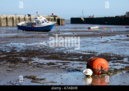 Port de Lyme Regis, dans le Dorset, Angleterre. Banque D'Images