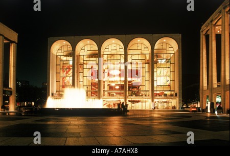 Le Lincoln Center for the Performing Arts, Metropolitan Opera House de New York City Banque D'Images