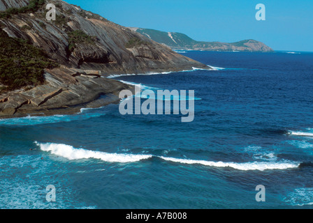 Fosses à SAUMON COVE près d'ALBANY WESTERN AUSTRALIA Banque D'Images