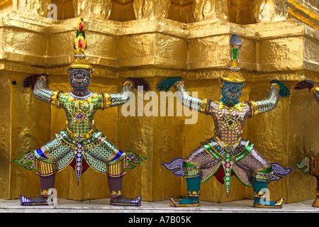 Grand Palace Bangkok Thailande Asie du sud-est Banque D'Images