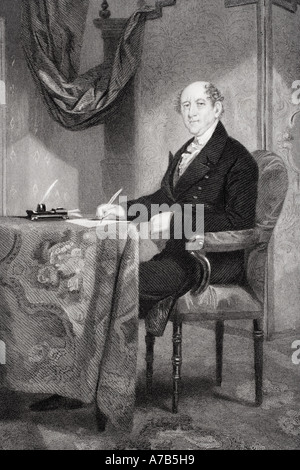 Rufus King, 1755 - 1827. American, avocat, homme politique et diplomate. Il a aidé à encadrer la Constitution des États-Unis d'Amérique. Banque D'Images