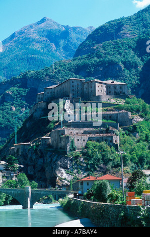 Château Castello di Bard Banque D'Images