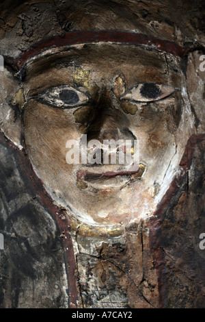 Masque de momie d'Egypte Banque D'Images