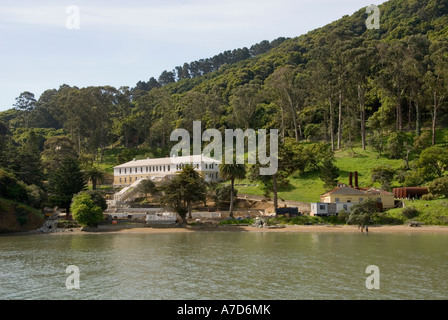 Angel Island State Park San Francisco Bay CA CALIFORNIE la station d'immigration Banque D'Images