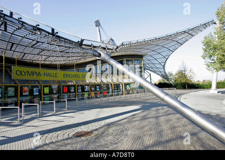 Munich, GER, 18. Octobre 2005 - Olympiahalle, sur la zone des jeux olympiques 1972 à Munich. Banque D'Images