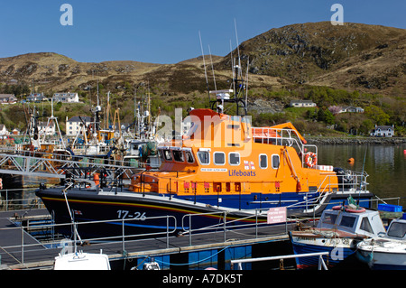 Port de Pêche Le port de Mallaig et Lochaber Station de sauvetage de la région des Highlands Inverness Ecosse XPL 6333 Banque D'Images