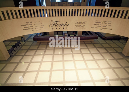 The interior of the new current State Capitol Building at Tallahassee Florida FL Banque D'Images