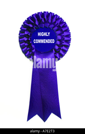 Rosettes gagnantes et perdantes Banque D'Images