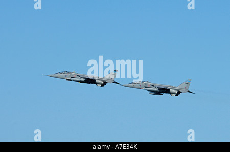 Sepecat Jaguar GR3A RAF Lossiemouth Moray Ecosse région de Grampian UK Banque D'Images