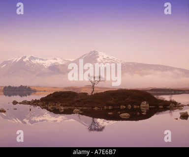 Mont Noir Rannoch Moor Glencoe Ecosse UK Banque D'Images