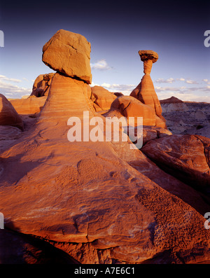 Paria Rimrocks Badlands Grand Staircase Escalante Utah USA Banque D'Images