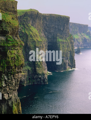 L'Irlande. Les falaises de Moher Banque D'Images