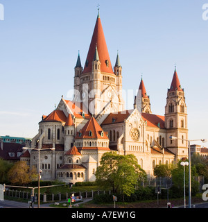 Franz von Assisi church, Mexicochurch à Vienne, Autriche Banque D'Images